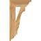 Ekena Millwork Balboa Traditional Rough Sawn Bracket, Western Red Cedar, 4"W x 14"D x 26"H BKT04X14X26BOA01RWR - alternate 3